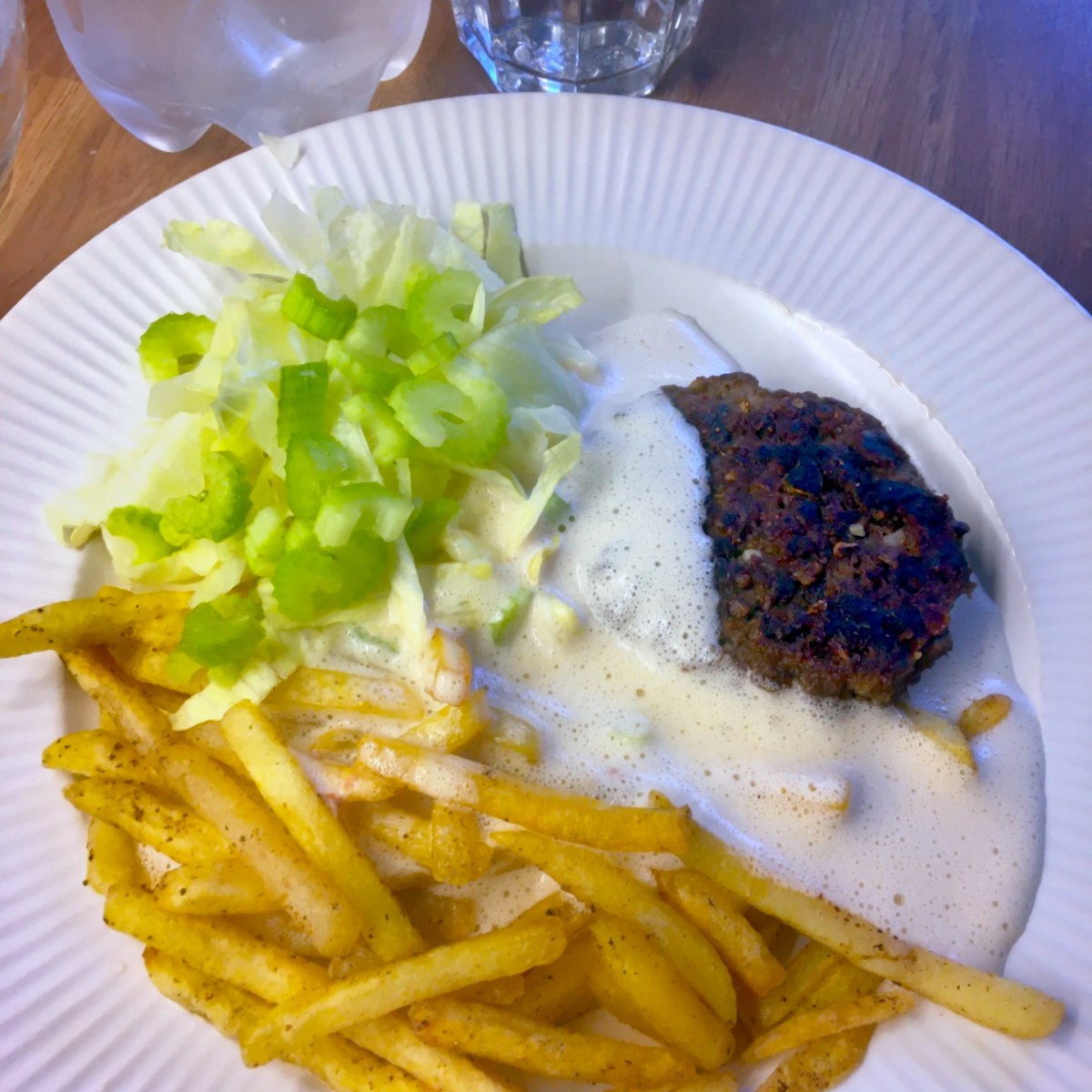 -hackspett över Kiruna